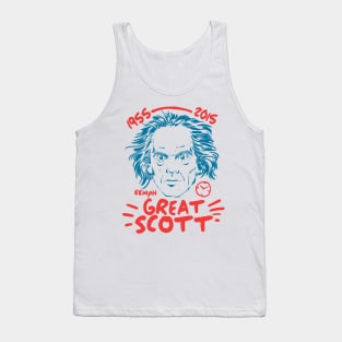 Great Scott Back To The Future Doctor Brown Tank Top